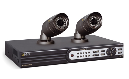 Комплект видеонаблюдения на 2 камеры «Профи HD Мини»