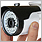 Всепогодная AHD камера высокой четкости ПРО 1080А (QTA8010B) в руке